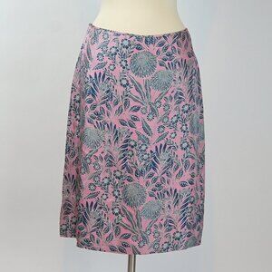 J Crew X Abigail Borg Silk Slip Skirt Prairie Rose - Size 6 - NWT